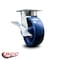 Service Caster 6 Inch Kingpinless Solid Poly Wheel Swivel Caster with Brake SCC-KP30S620-SPUR-SLB - alternate 3